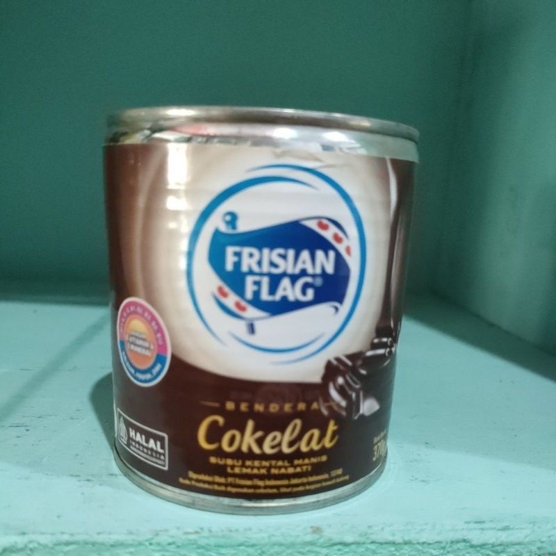 

susu Frisian flag 370g coklat kental manis