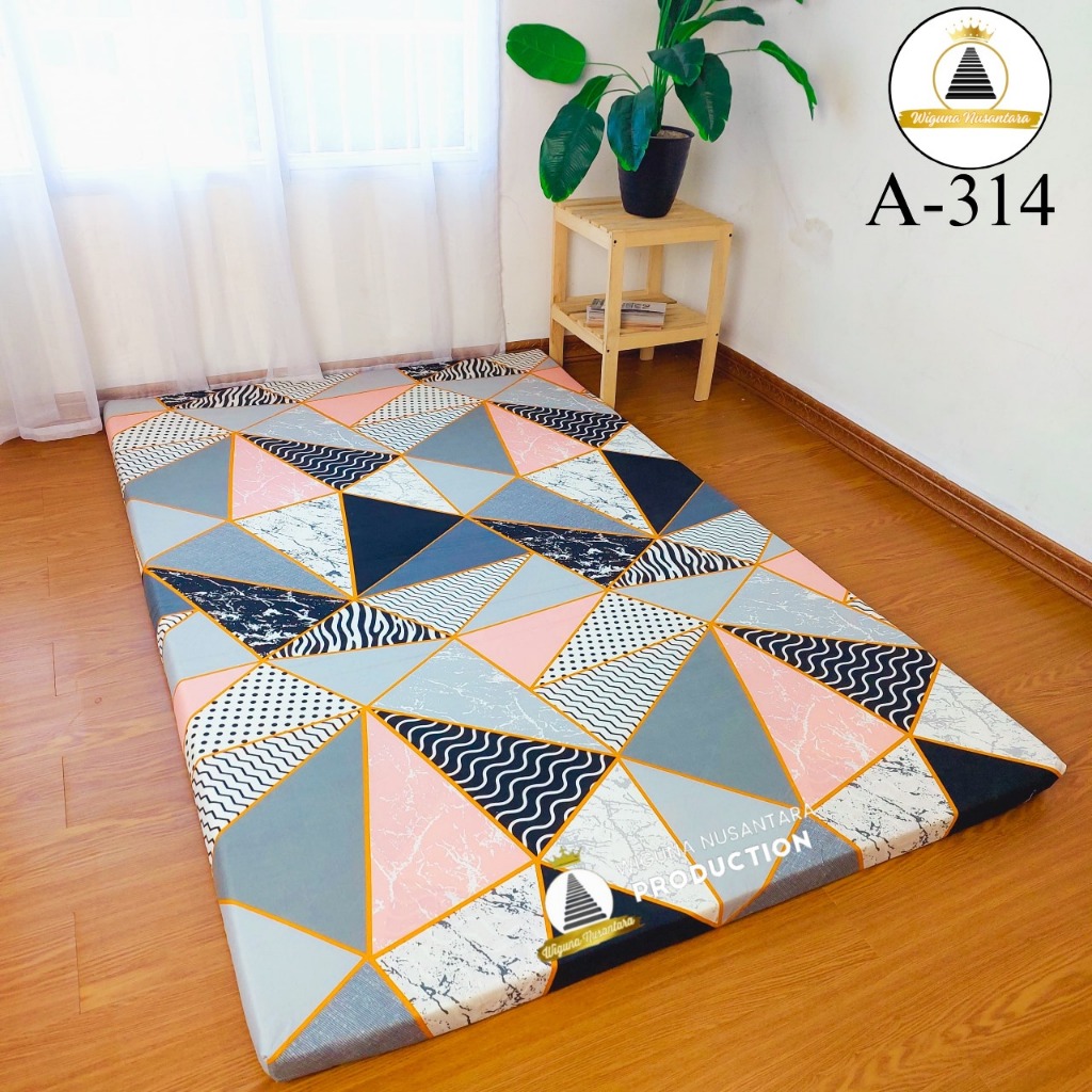 Kasur Busa 150 X 180 X 3 CM HDP Kasur Keluarga Muat 2-3 Orang