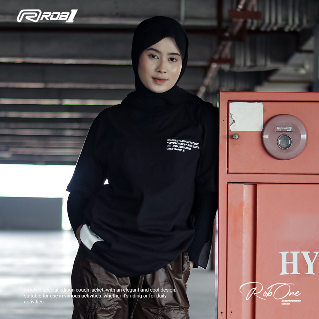 ROB1 TSHIRT SMOKED EDITION ( BLACK )