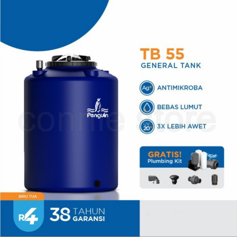 Tandon air pinguin TB55 520liter Tangki air toren