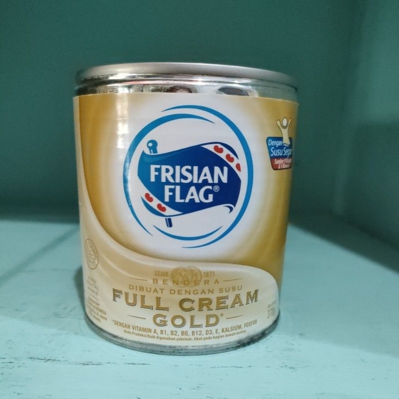 

susu Frisian flag 370g gold full cream / SUSU KENTAL MANIS