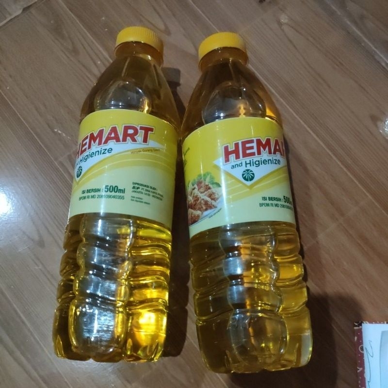

PROMO!!! MINYAK GORENG HEMART 500ml / minyak sayur 500ml