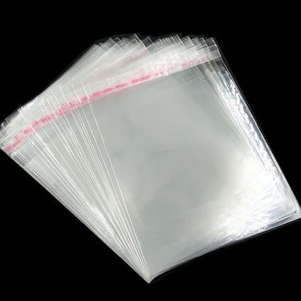 

Plastik OPP Perekat Kemasan Pembungkus Aksesoris 7x10 Isi 100 pcs