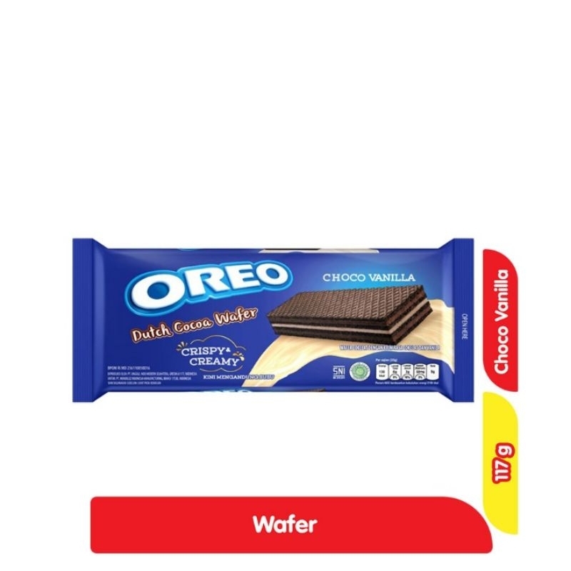 

OREO Dutch Cocoa Wafer ChocoVanilla 117g