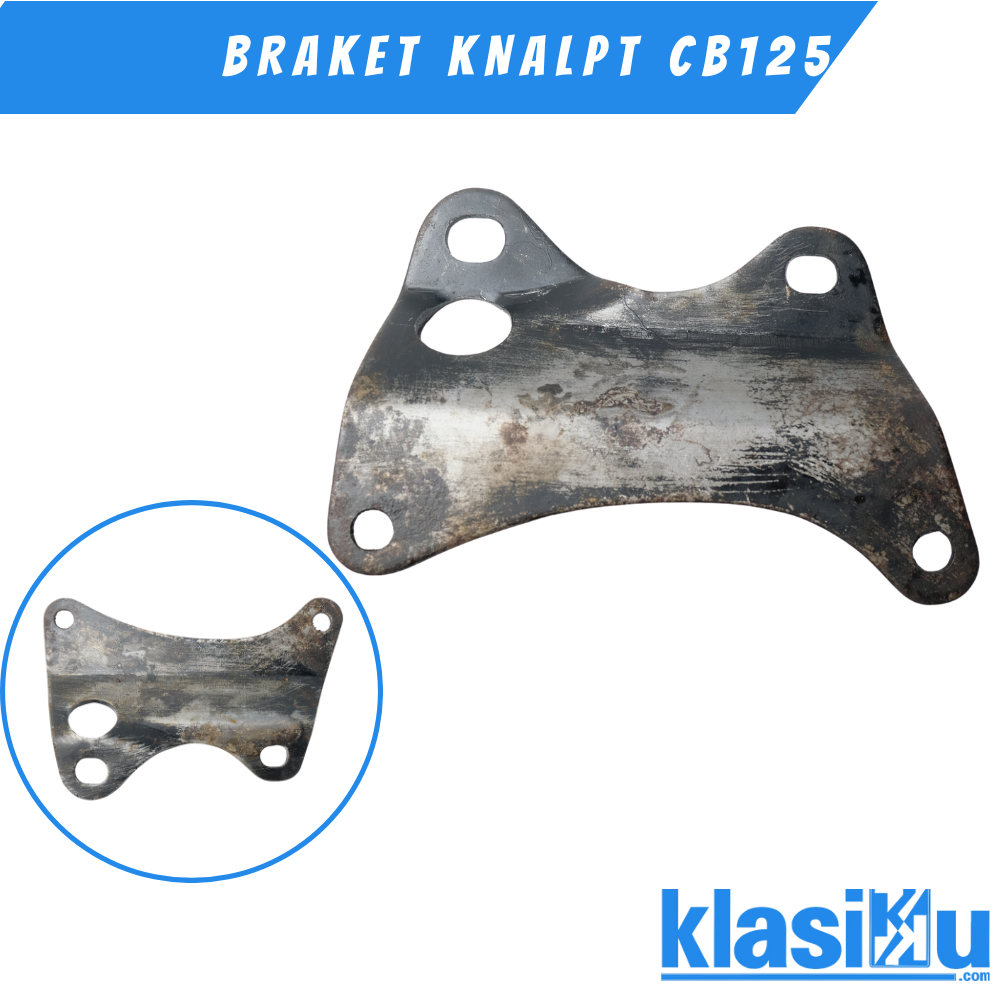 Braket Dudukan Knalpot Honda Cb 125 175 200 Twin Nos