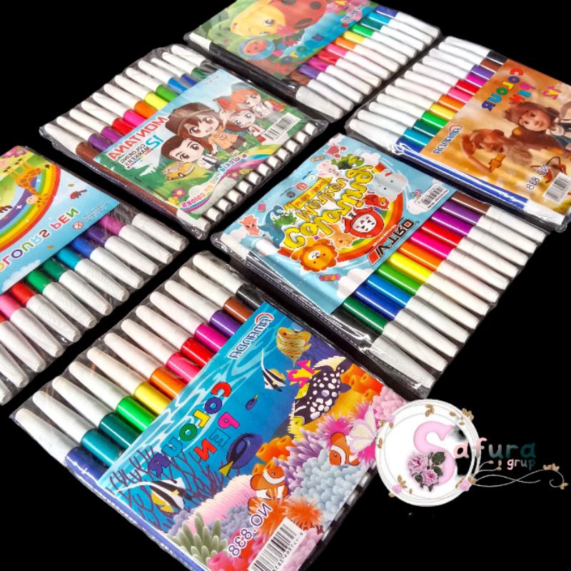 

SPIDOL WARNA WARNI ISI 12 WARNA LENGKAP SENI LUKIS GAMBAR MURAH HARGA GROSIR