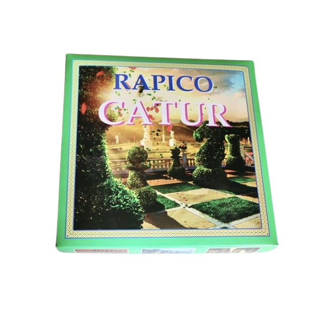 Papan catur - catur kayu lipat Set Standard International RAPICO Papan Lipat 4