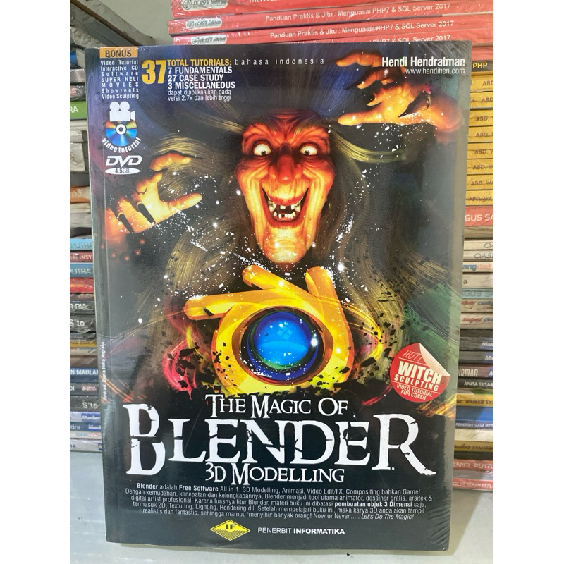 buku the magic of blender 3d modelling