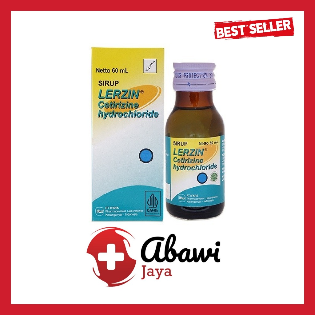 [AB] LERZIN 60 ML SIRUP / LERZIN SYRUP / LERZIN SIRUP