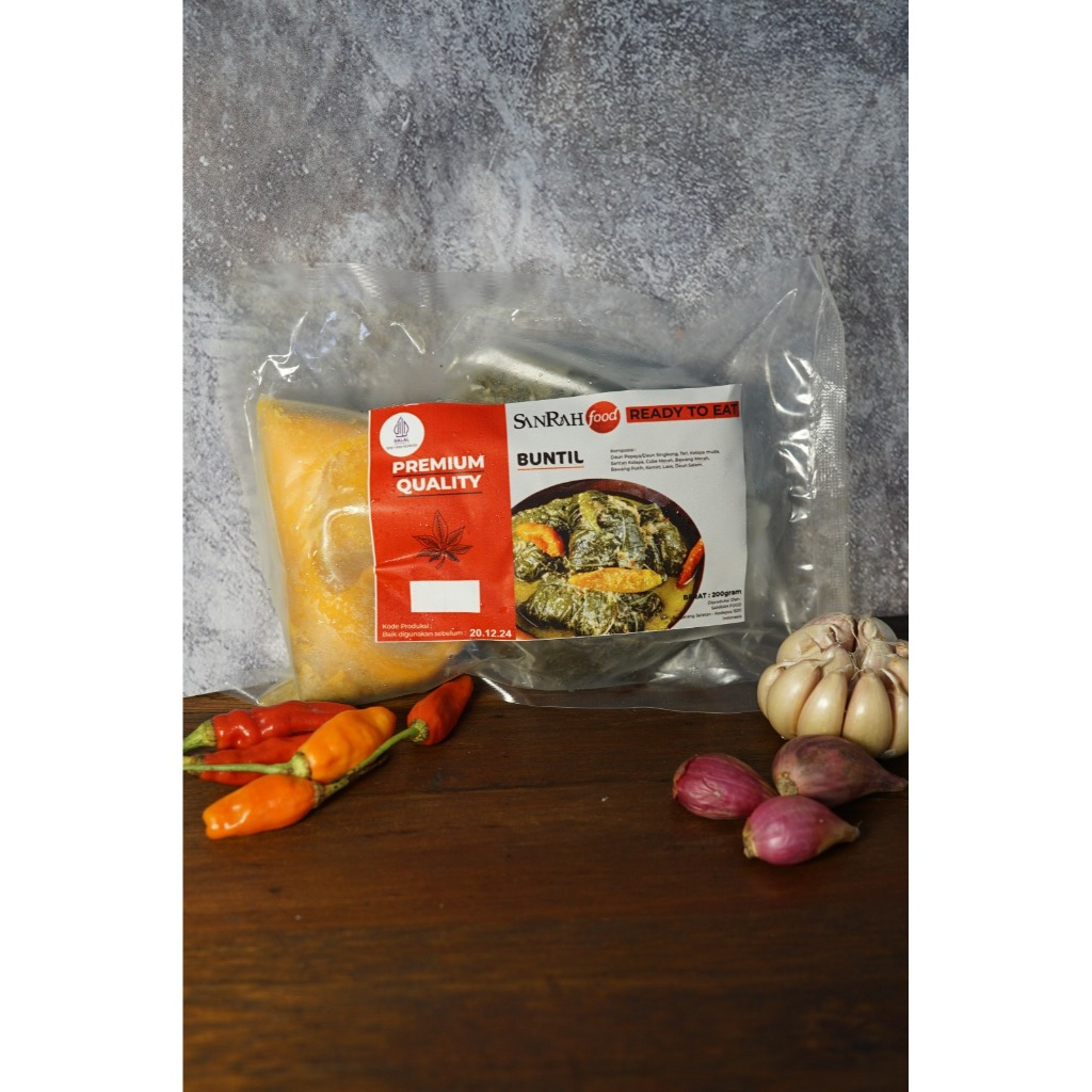 

BUNTIL KHAS SANRAH FOOD | FROZEN FOOD | MAKANAN SIAP SAJI