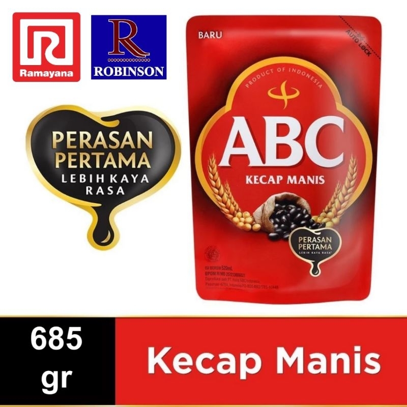 

ABC KECAP MANIS POUCH 685 GR