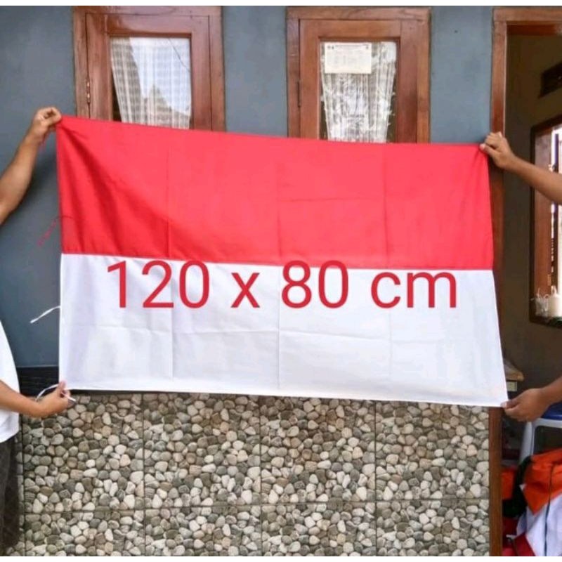 Bendera Merah Putih Ukuran 120 X 80