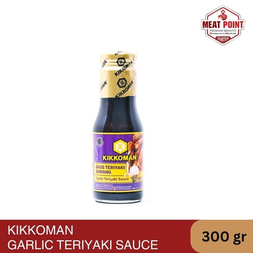 

Saus Kikkoman Teriyaki Garlic 300gr