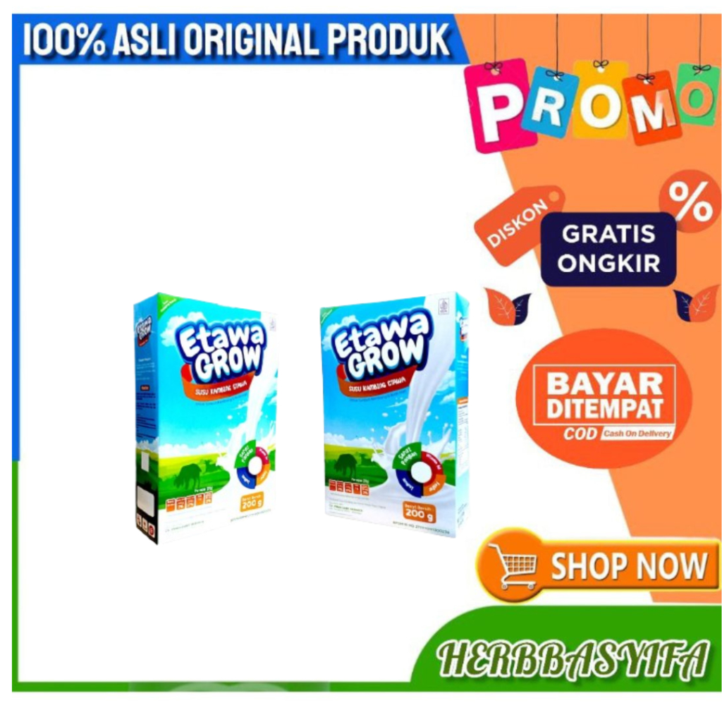 

Susu Kambing Etawa Bubuk ETAWA GROW Susu Tumbuh Kembang Anak Harga Promo