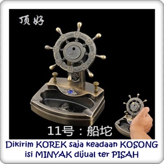 Asbak Korek Gesek HONEST Personality Creative Metal Gift Living Room