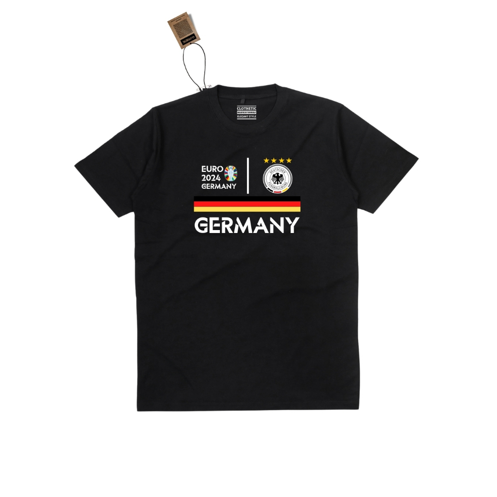 Kaos Jerman Hitam Baju Sepak Bola Timnas Negara Germany T Shirt Clothetic