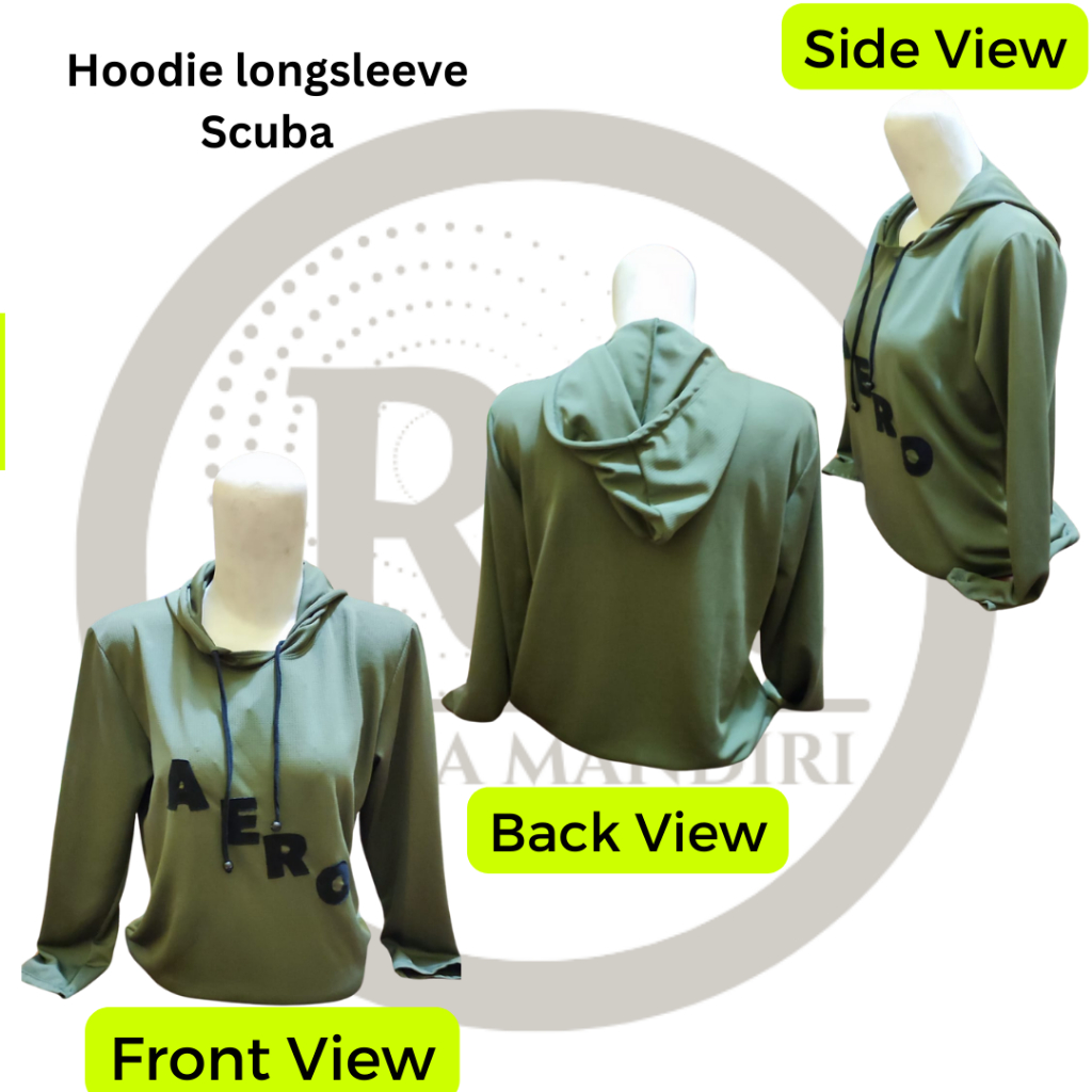 Hoodie Longsleeve Scuba