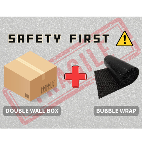 

Packing Tambahan Kardus Double Wall n Buble Wrap Pembelian di Bawah 80rb