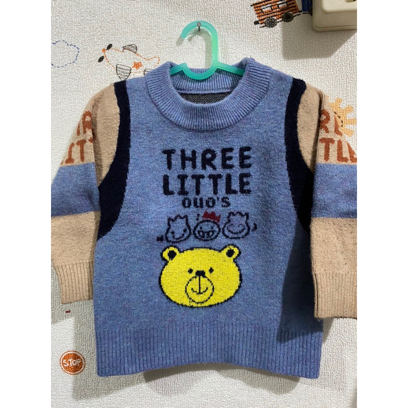sweater bayi tebal, rajut cewek/cowok