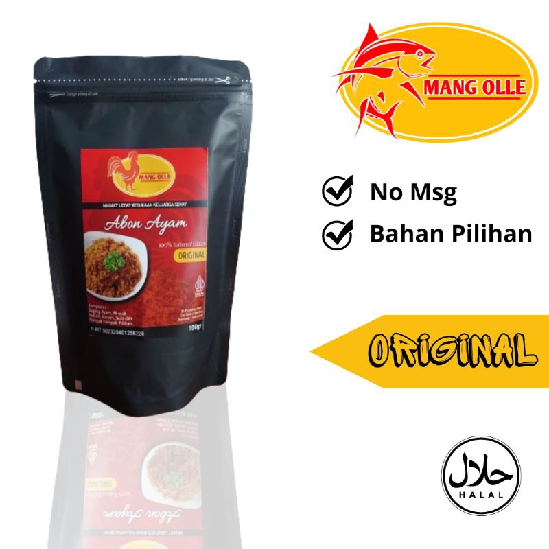 

RB22 Abon Ayam Original Crunchy 100gr dengan Bumbu Rempah