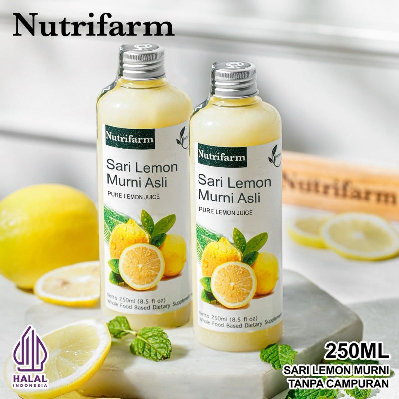 

Nutrifarm Sari Lemon Murni Asli 250ml