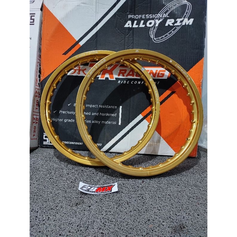 PROMO VELG PELEK TK RACING 140 140 RING 14 DEPAN BELAKANG