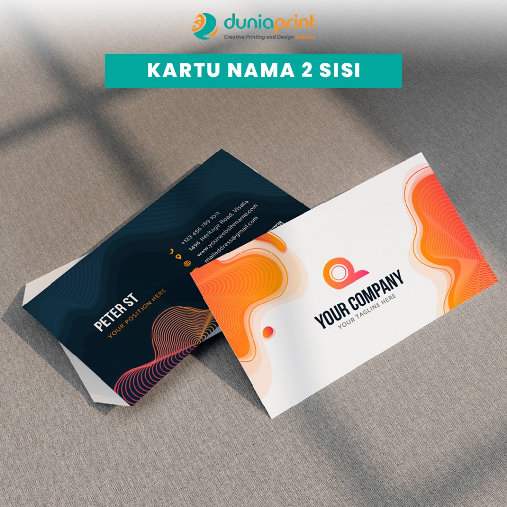

Kartu nama | Cetak Kartu Nama | Kartu Nama 2 Sisi | Kartu Nama 1 Sisi | Dunia Print