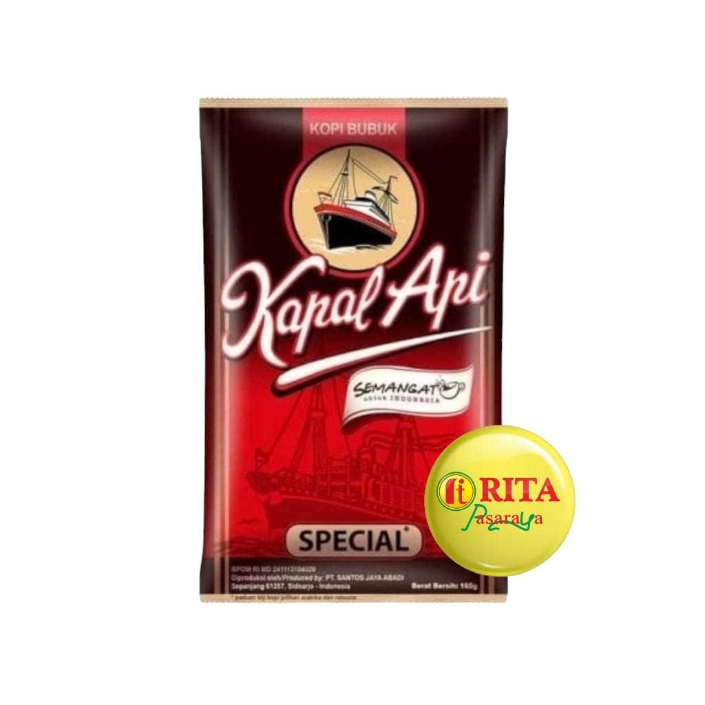 

Kapal Api Kopi Bubuk Special 160gr Kopi Bubuk Special