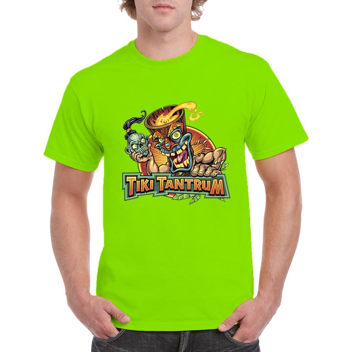 Restock Tshirt Kaos Baju Dewasa Tiki Tantrum Lengan Pendek Unisex Pria Wanita