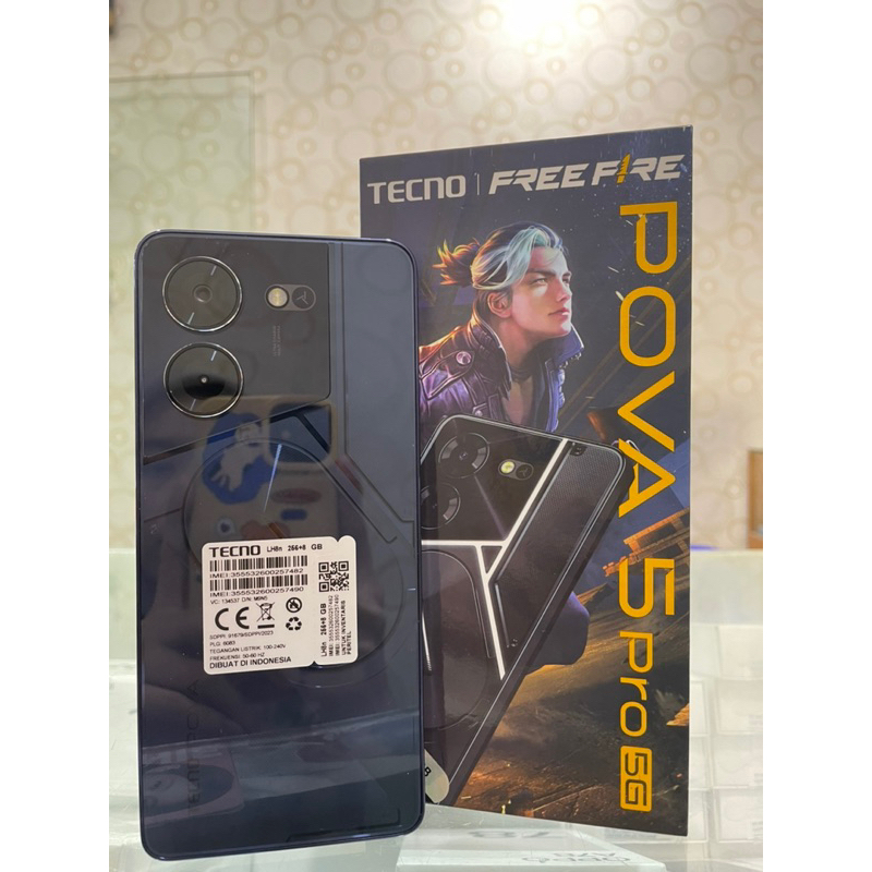 POVA 5 PRO 5G 8/256 FULLSET SECOND