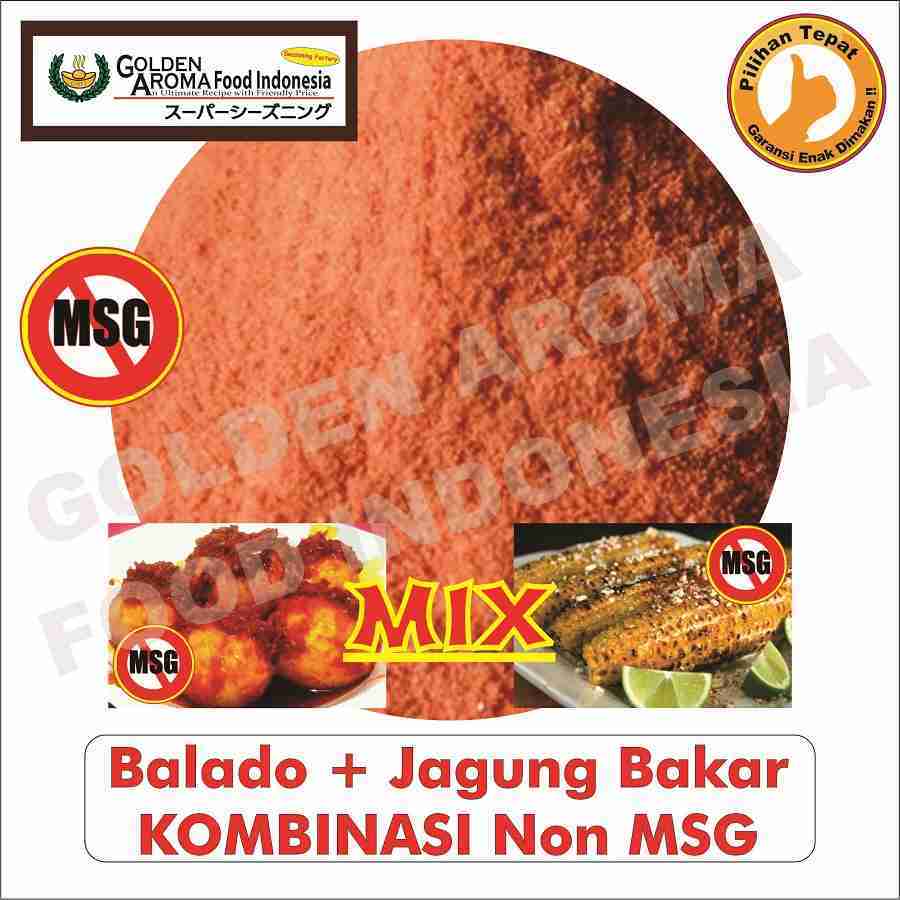 

Bumbu Tabur Balado Mix Jagung Bakar Non MSG 1 Kg Bubuk Tabur Balado Mix Roasted Corn Murah Enak GAFI