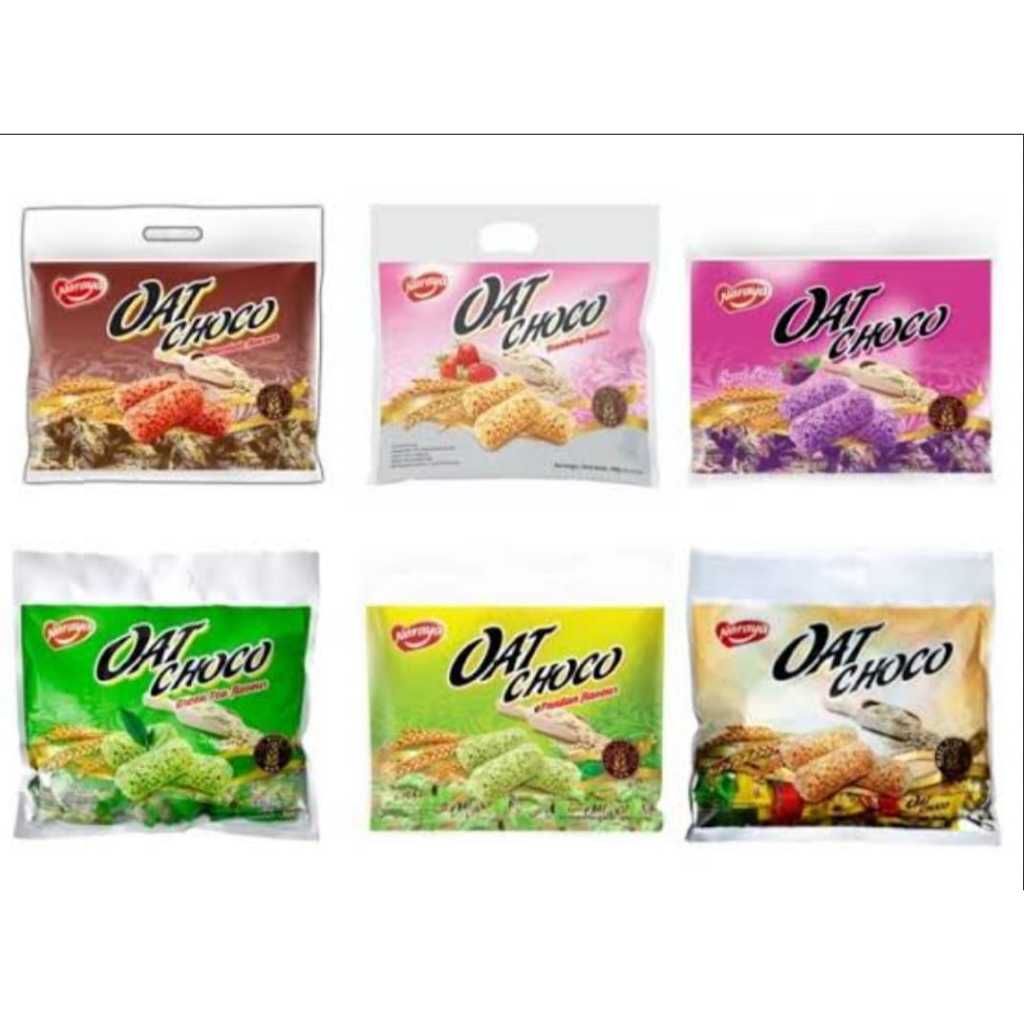 

NARAYA Oat ChocoRio Choco ALL Varian Cookies Crumbs Salted Caramel 400 gram 320g