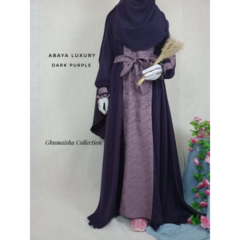 abaya luxury by ghumaisha collection | abaya | gamis syari | luxury abaya modern