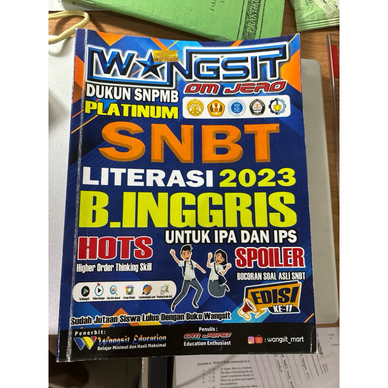 Wangsit om jero literasi bahasa inggris 2023