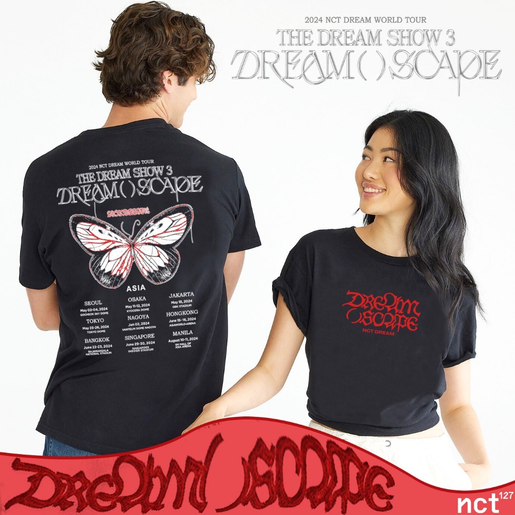 KAOS NCT DREAM - THE DREAM SHOW 3 - DREAM SCAPE - KONSER NCT DREAM 2024 ASIA