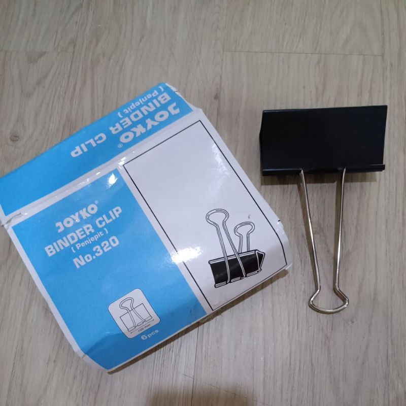 

Binder clip jumbo no 320 merk JOYKO