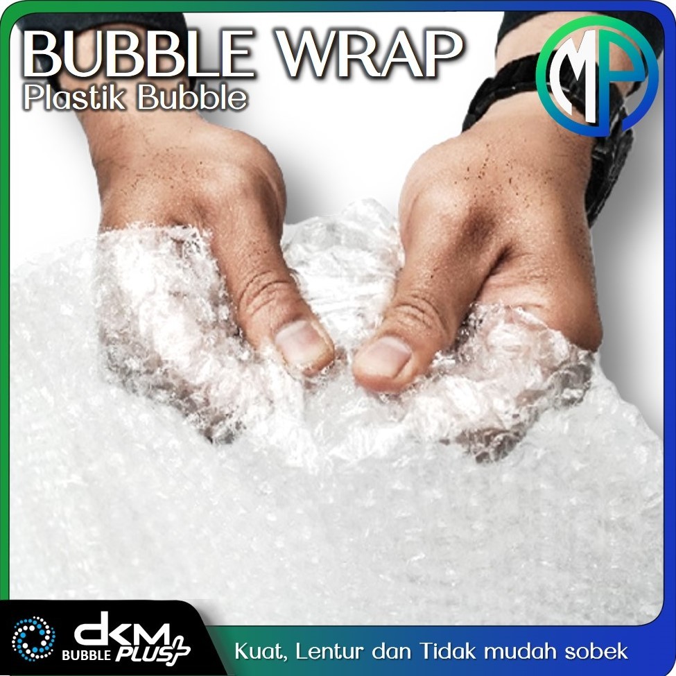 

tAe Plastik Gelembung Bubble Wrap DKM Plus Roll Premium Bening 50 meter / Plastik Bubble Packing
