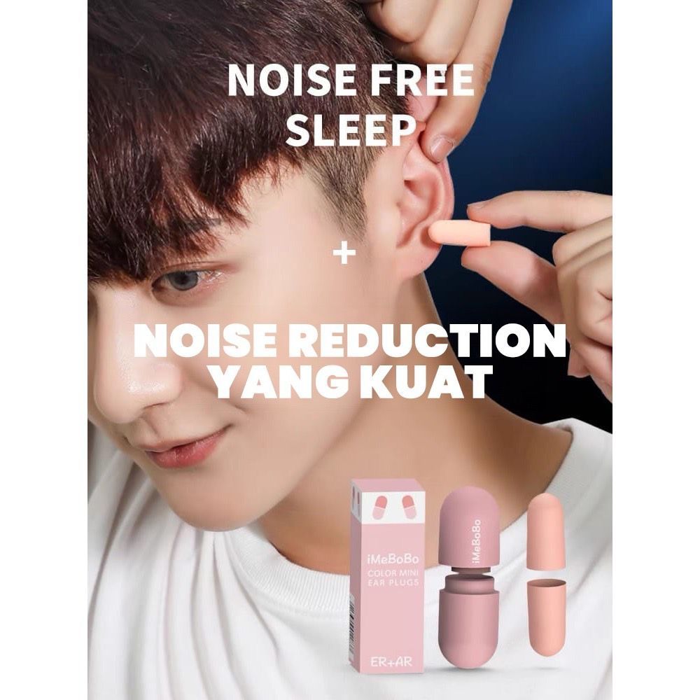 3 Layers Earplugs Tidur Peredam Suara Nyaman/Silicone Earplugs Noise Reduction Sleeping Earplugs