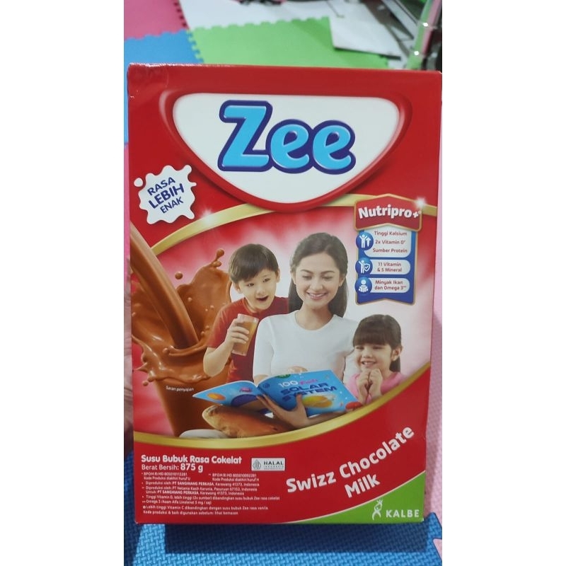 

Susu bubuk zee rasa coklat 875gr BARU