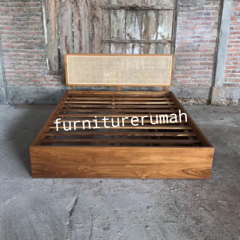 dipan tempat tidur laci 2 minimalis kayu jati, tempat tidur laci dipan laci 2 minimalis kayu jati