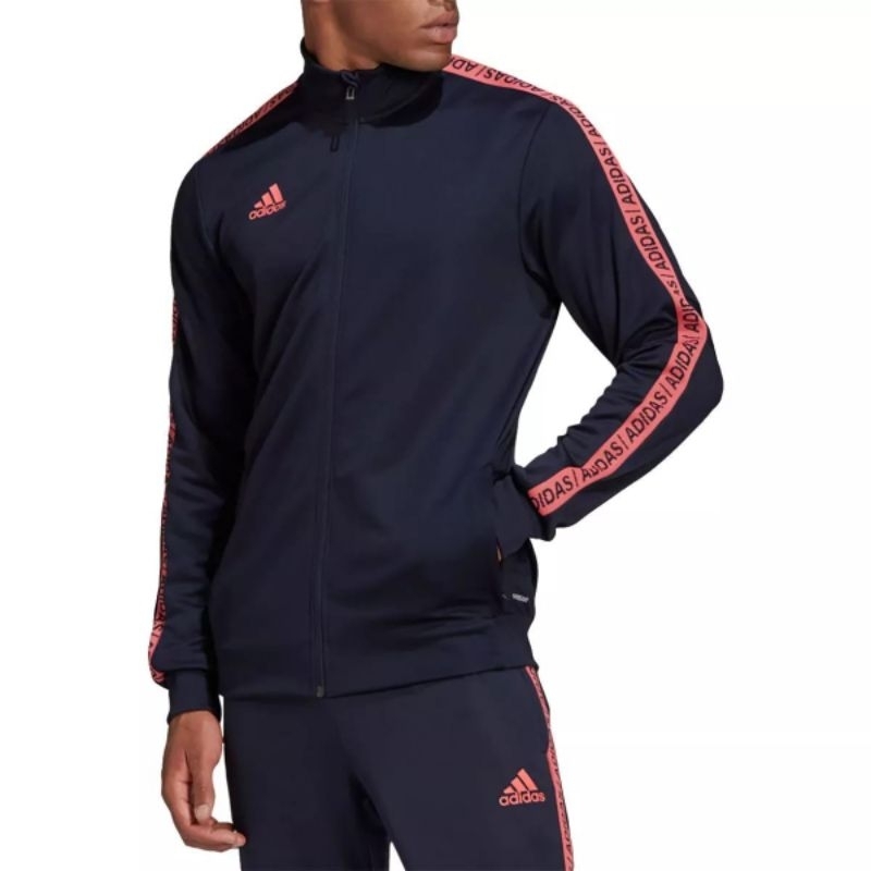 Jaket tracktop adidas full tapped original casual