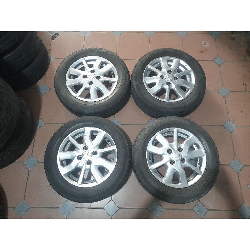 VELG SEKEN COPOTAN MOBIL STD NEW BRIO R14 + BAN