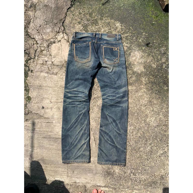 celana denim fading size 31/32 ketebalan 18 oz