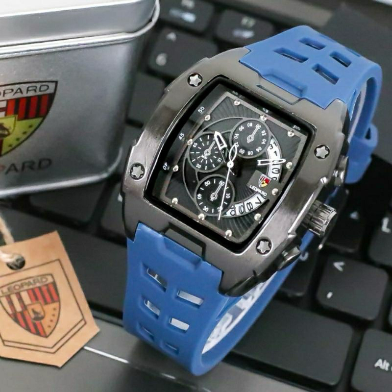 Jam Pria Leopard Anti Air 8063