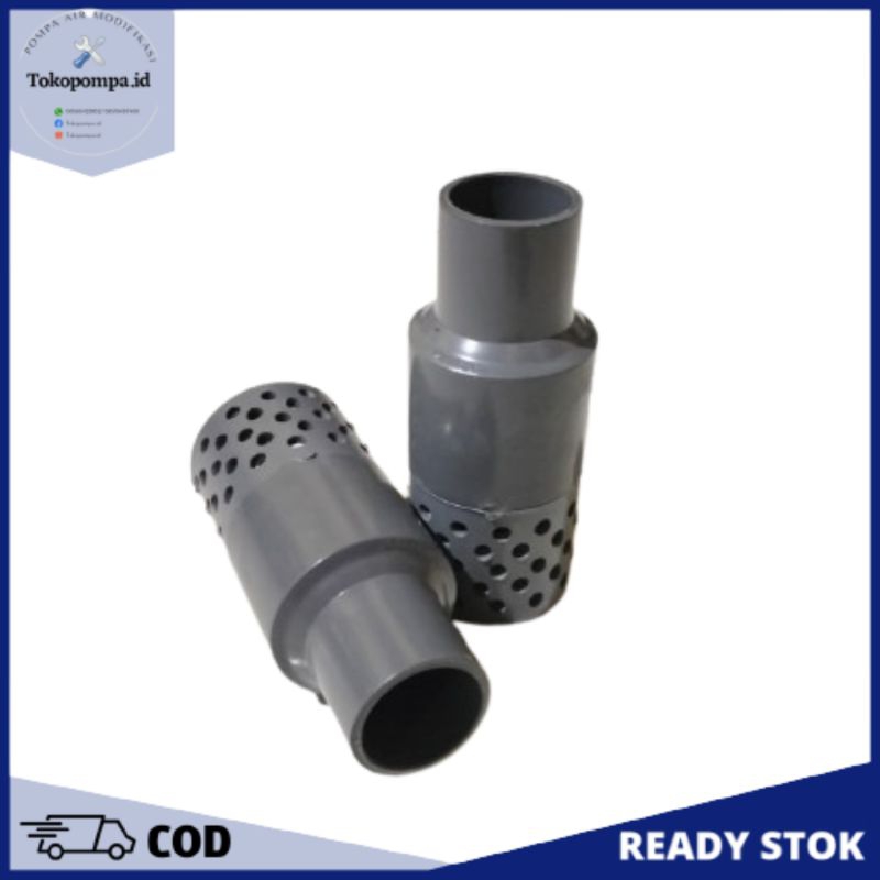 Tusen Klep 1" inch Dim Pompa Air Modifikasi Obohan Check Valve / Foot Klep Pompa Air 1 inch