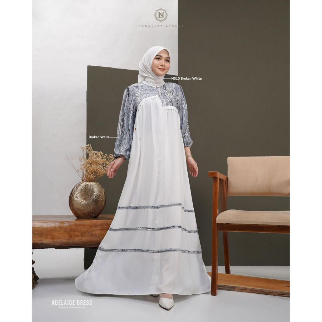 ADELAIDE DRESS - NADHEERA LUXURY