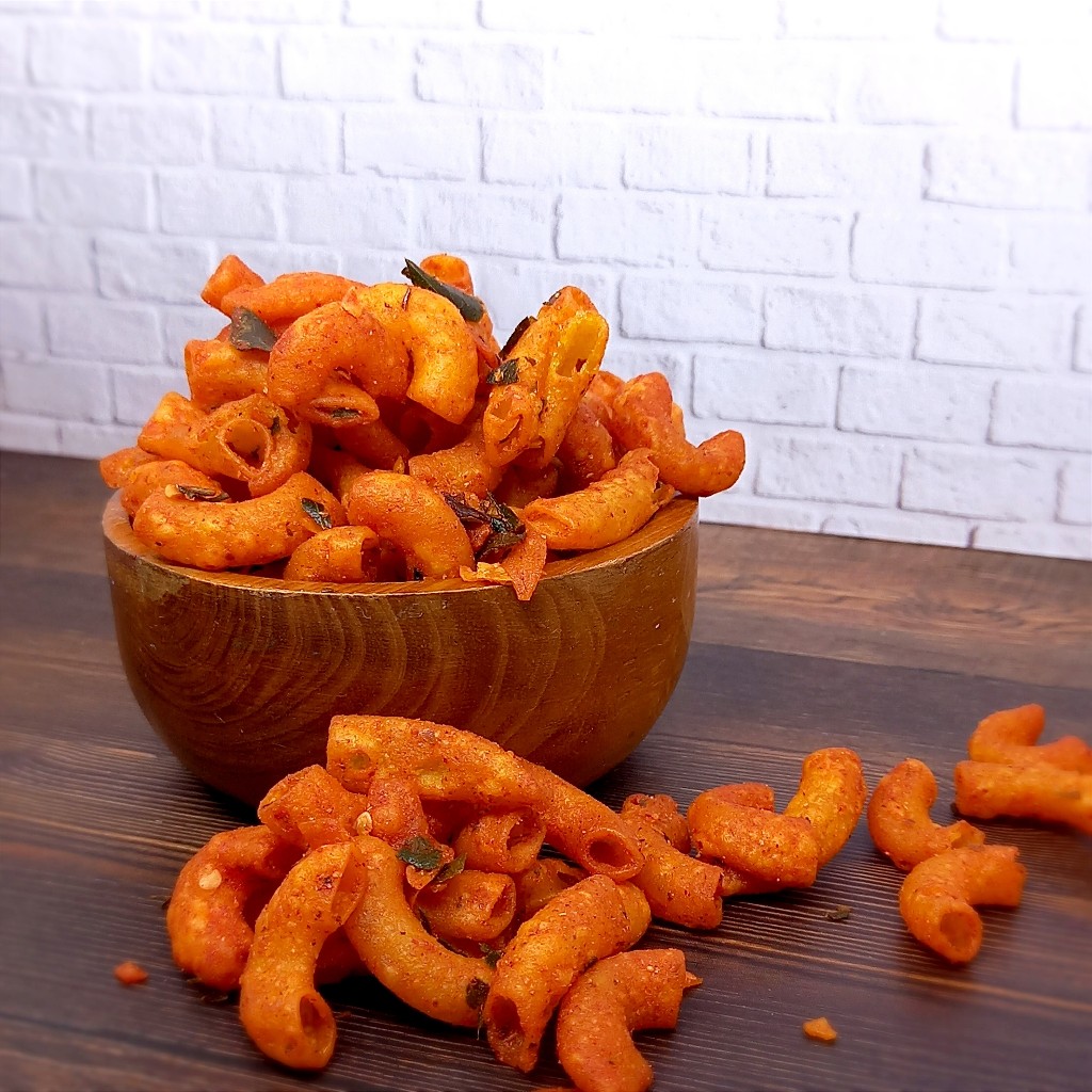 

Makaroni Bantet Pedas 250gram /Makroni Balado