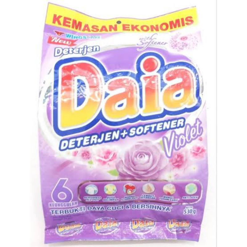 Detergent Daia 490gr/500gr kemasan
