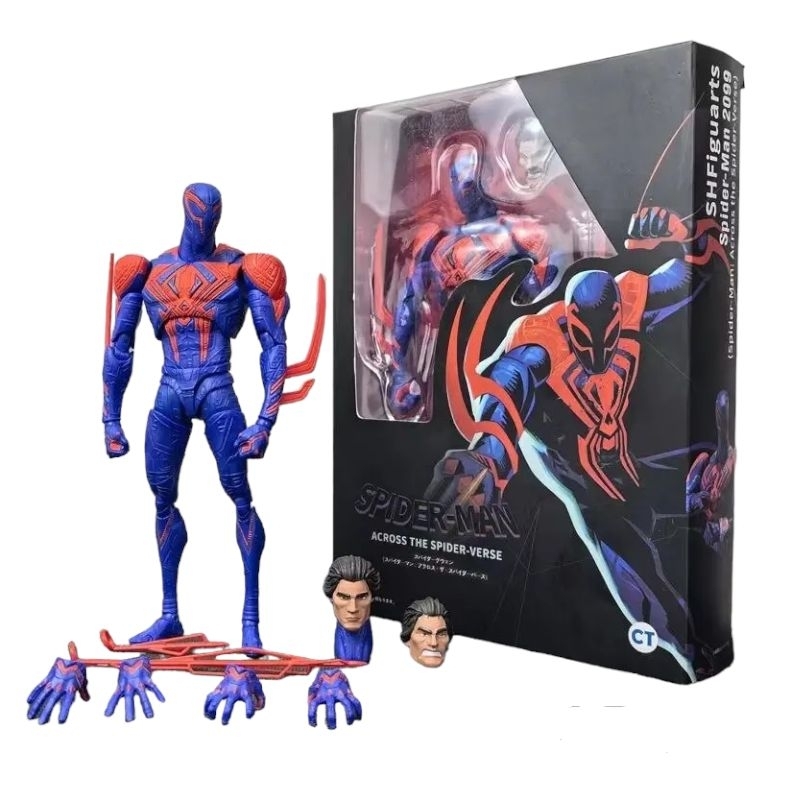 Mainan Action Figure Shf SpiderMan Across The Spider Man