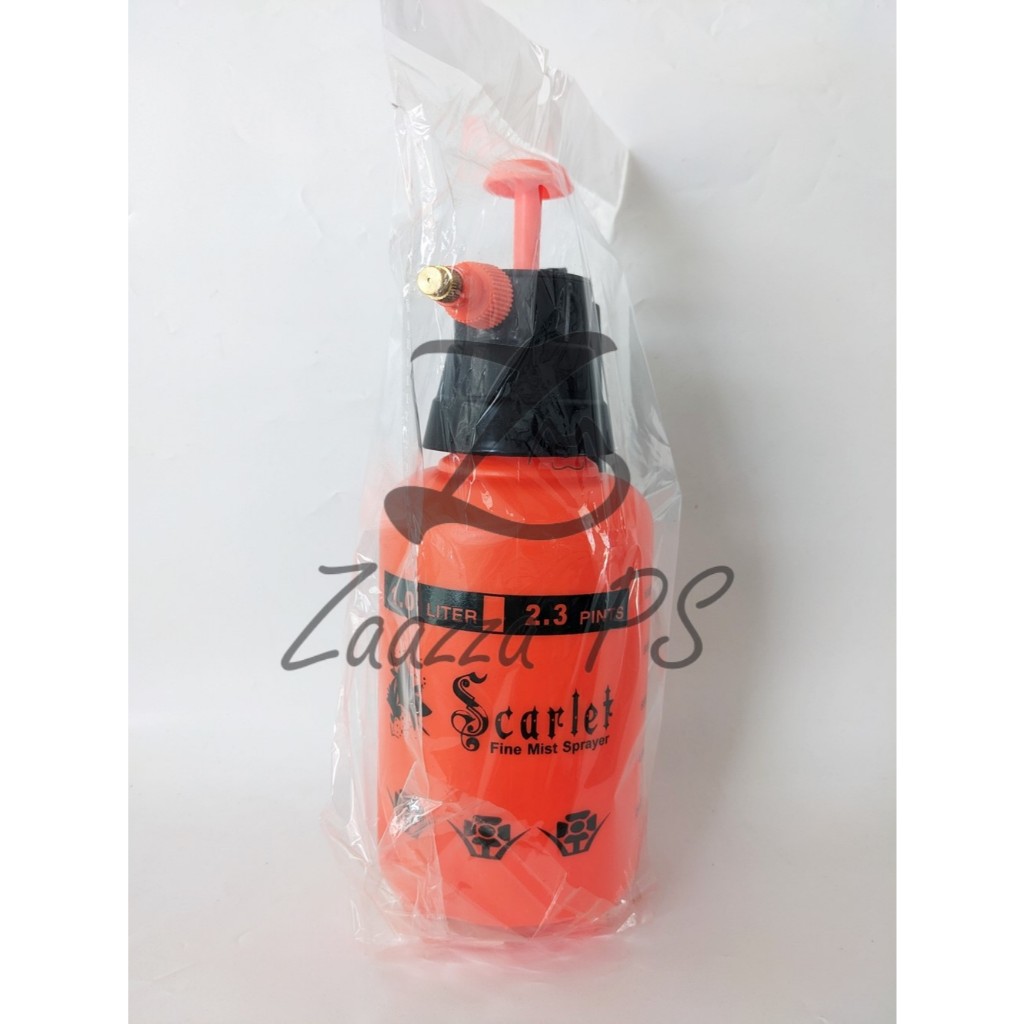 Hand Sprayer 1 Liter dan 2 Liter Scarlet | Semprotan Pompa Tangan | Sprayer Burung Sangkar dll Kyoka